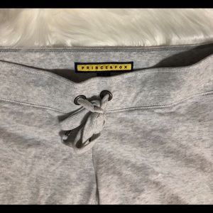 Prince & Fox Pants - Light heathered grey joggers with charcoal stripe Prince & Fox Pants - Light heathered grey joggers with charcoal stripe